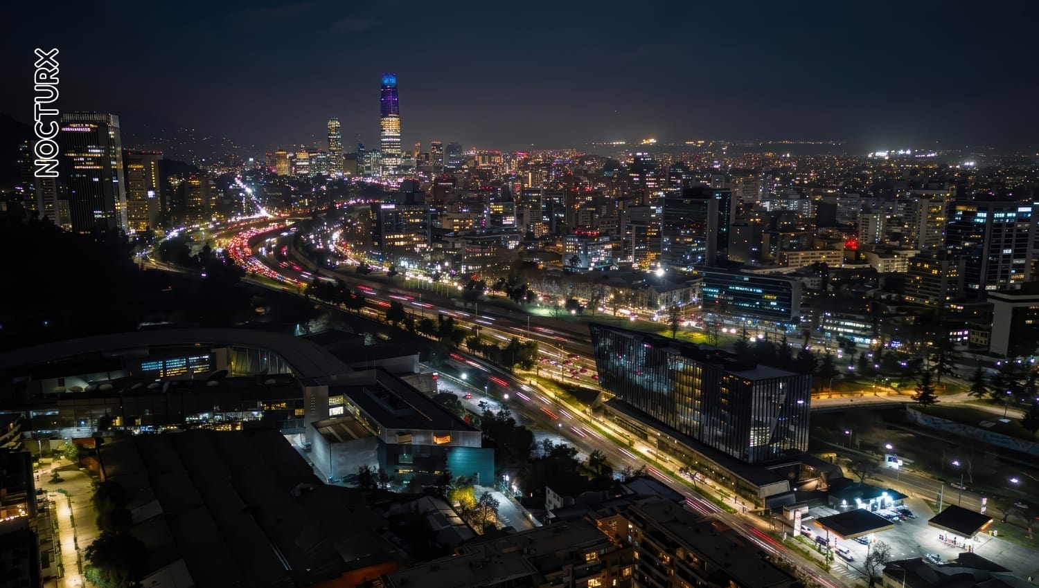 📸 Luces sobre Santiago