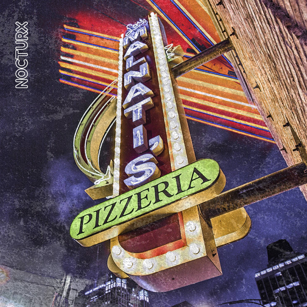 Pizzeria - fotomontaje